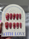 Sweet cherry nail