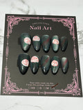 Midnight Rose nail
