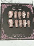 Pink nail