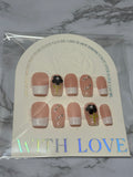 Springtime French nail