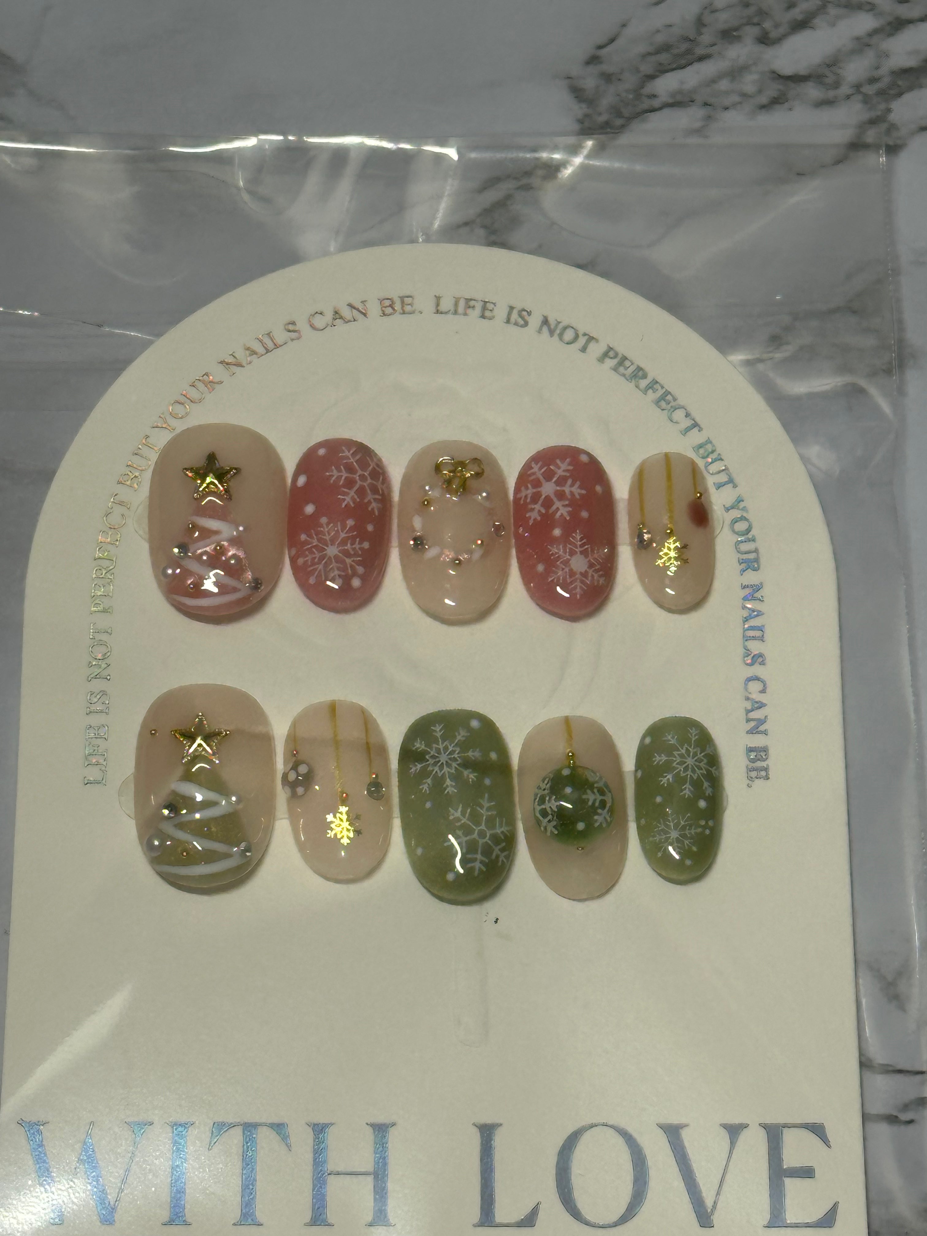 Christmas nail