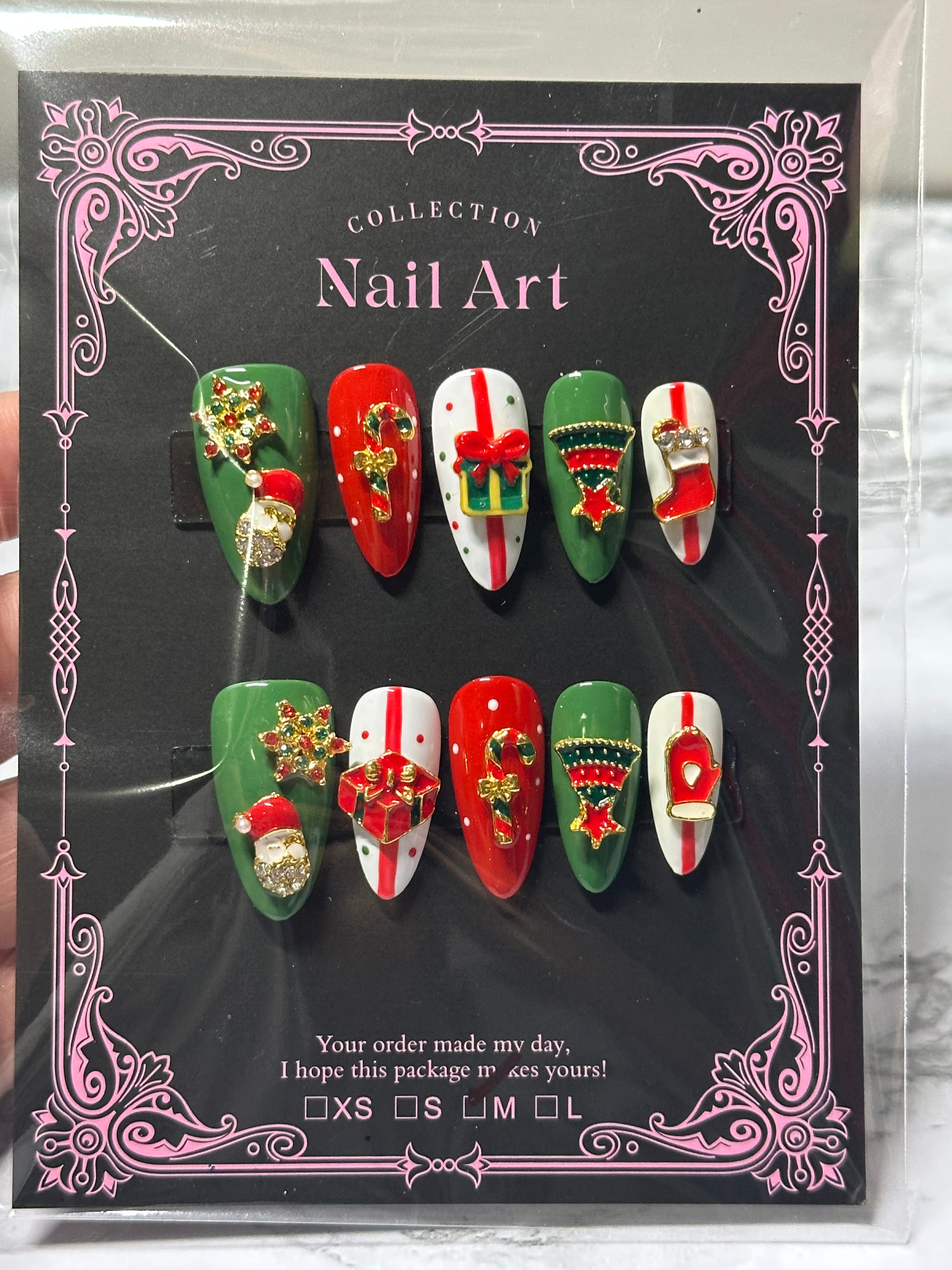 Christmas nail