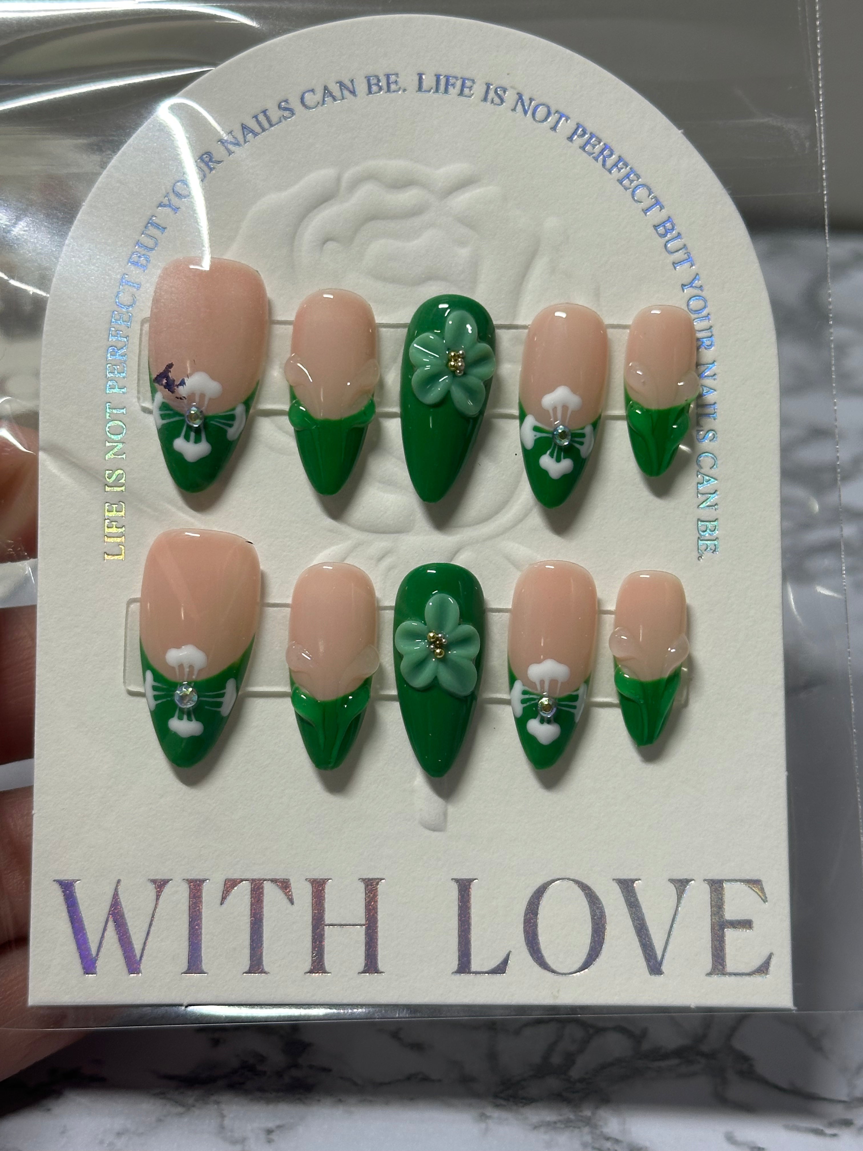 Green nail
